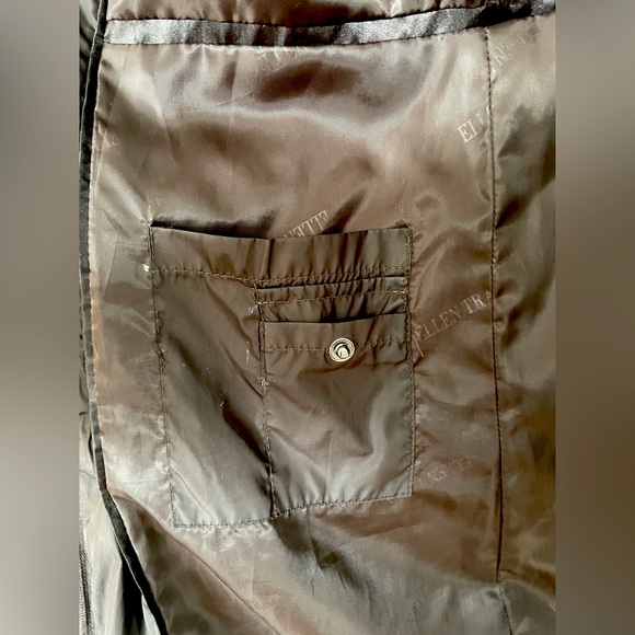 Ellen Tracy down puffer coat - Size M 
Satin and fleece lined 
Knee length - Picture 7 of 9